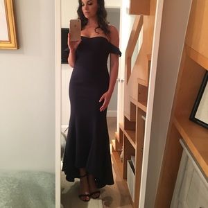 Navy gown from LIKELY, size 6, worn once
